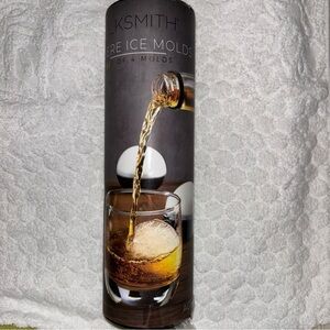BLKSMITH  Sphere Ice Molds Set of 4 Molds 2" Round Spheres